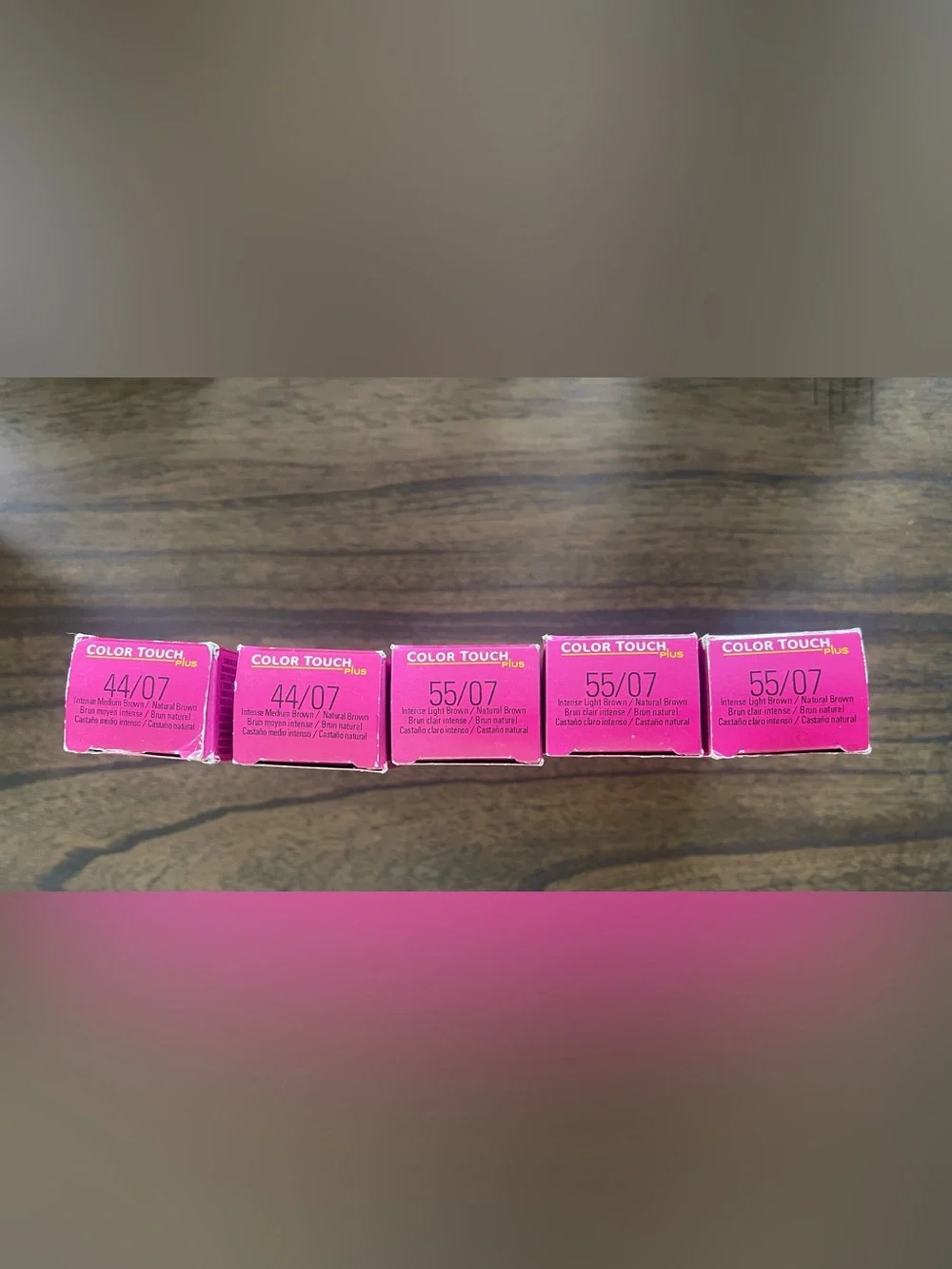 Wella Color Touch Plus Hair Color - Bright Pink Boxes